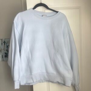 Aritzia Light Blue Crew Neck Sweater